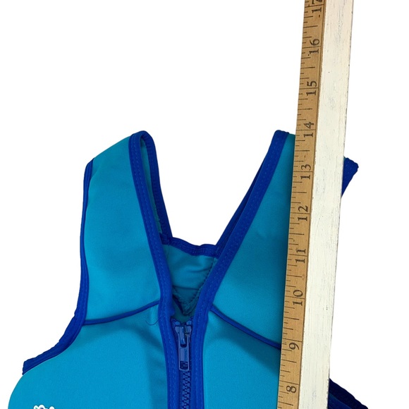 Swim Training Vest Life Jacket SwimSchool Blue Size 33-55 Lbs 22 “ NWT - Picture 10 of 12